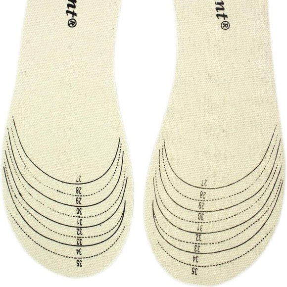 Nument Shoes Insoles for Kids Children Cotton Canvas Shoes Insole - NEW - Picture 1 of 5